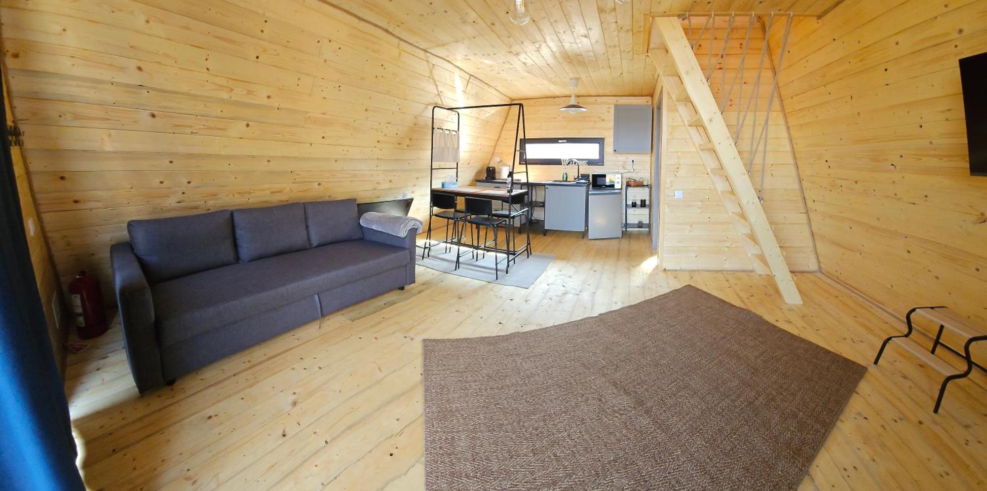 E&T-Cabin A Frame Sibiu Exteriör bild